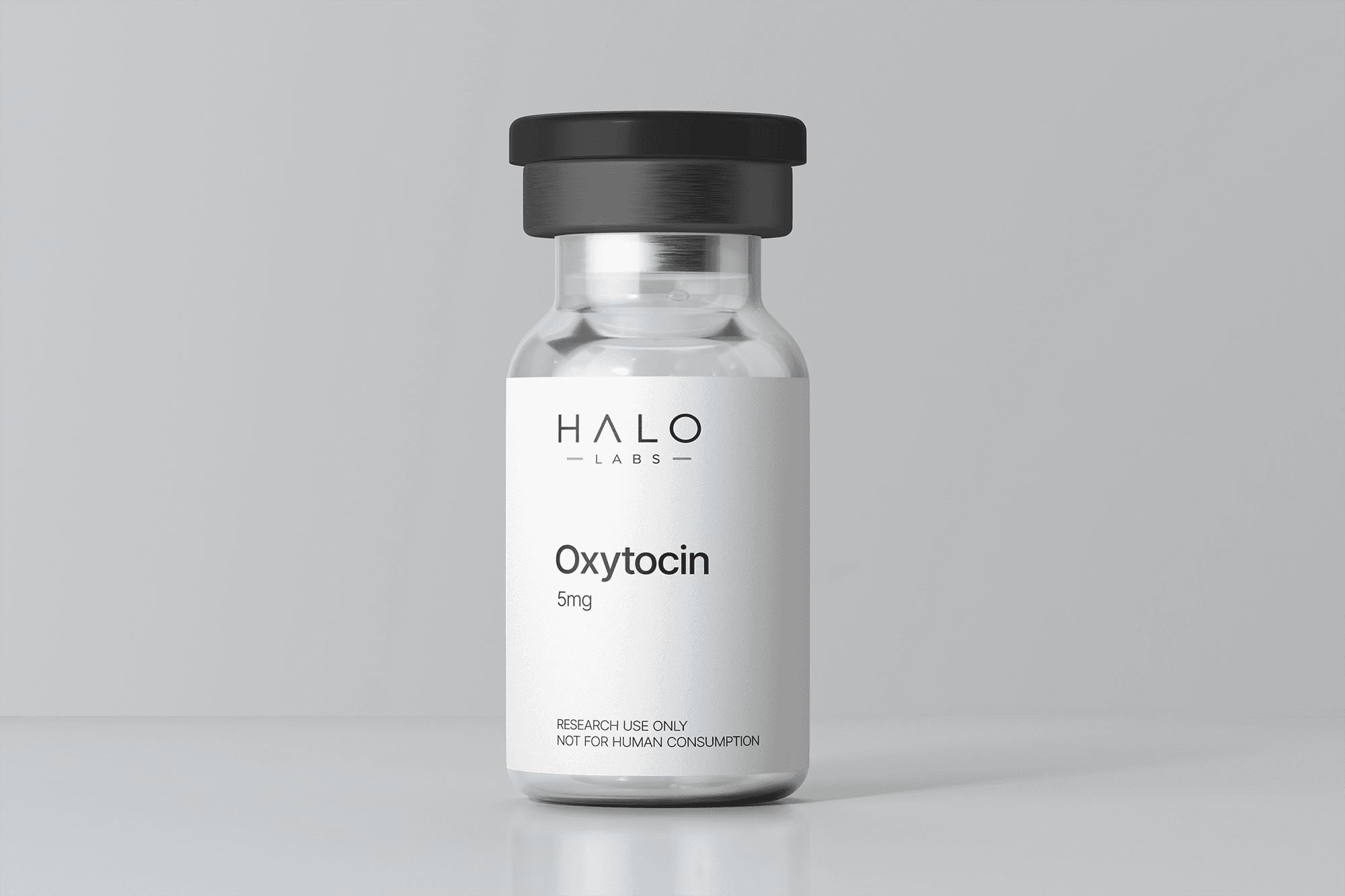 Oxytocin vial and packaging